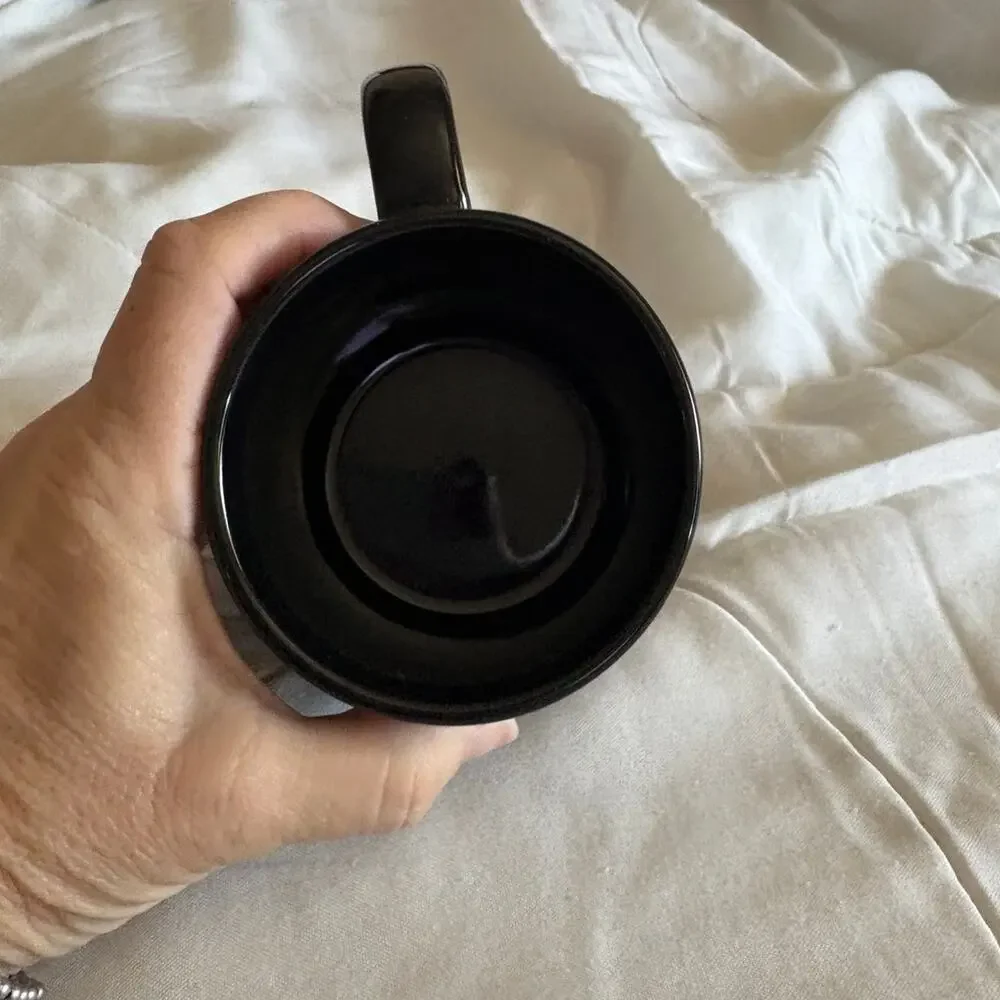 Stevie Nicks Shangri-La Tour Black Coffee Mug Fleetwood Mac Collectible
